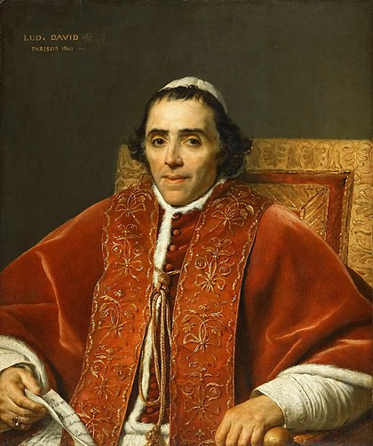 Exemption du Pape Pie VII aux du Colombier