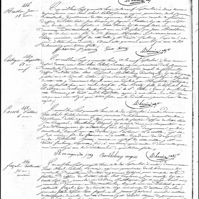Acte de décès
