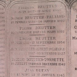Frédéric Jacques Félicien BEUTTER